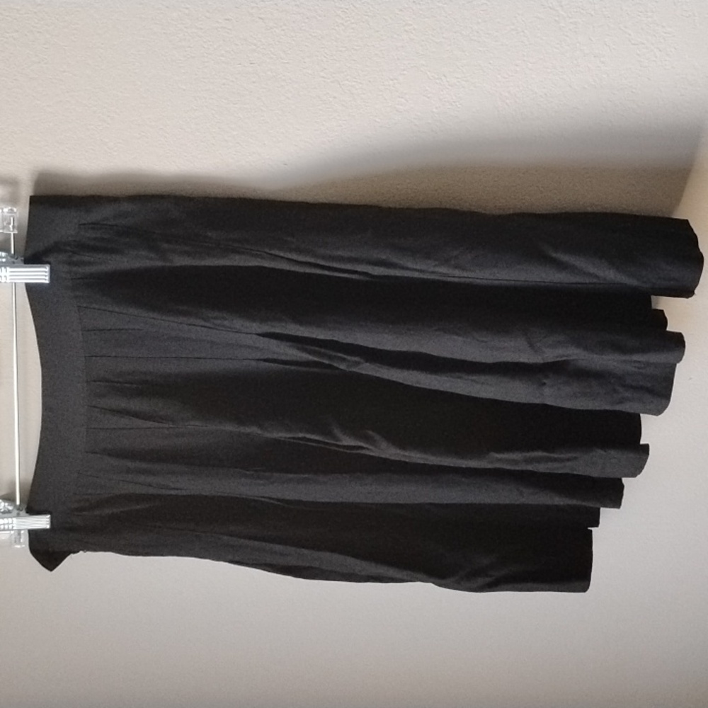 GAP Size 12 Black Pleated A-Line Skirt - Picture 7 of 13